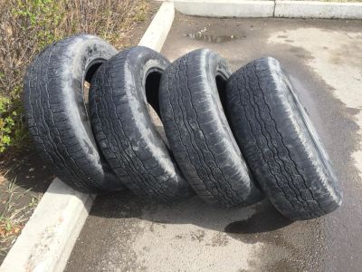 Лот: 9617541. Фото: 1. Bridgestone Dueler H/T D687 225... Шины