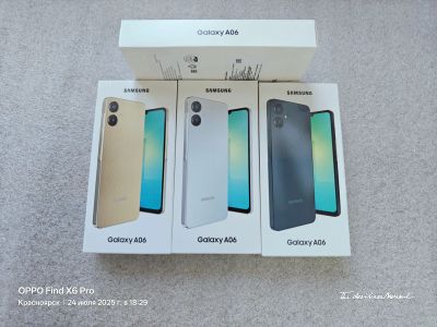 Лот: 25605982. Фото: 1. Смартфон Samsung A06 4/128 gb... Смартфоны