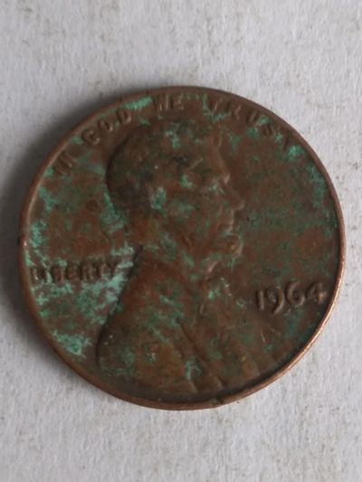 Лот: 13391365. Фото: 1. 1 цент 1964. Америка