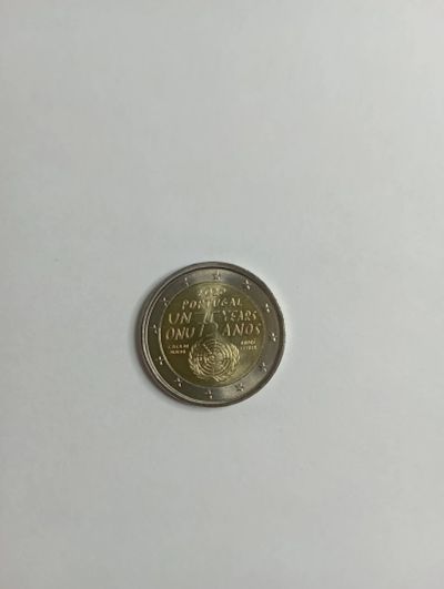 Лот: 20354795. Фото: 1. 2 евро 2020 Португалия 75 лет... Европа