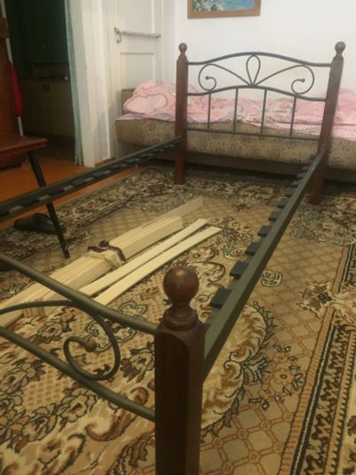 Лот: 18756956. Фото: 1. Кровать + матрас! Читай описание... Кровати