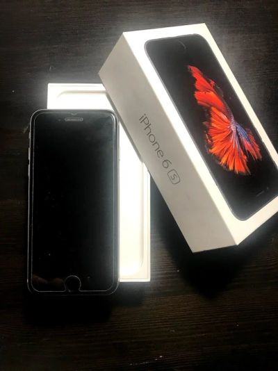 Лот: 14566908. Фото: 1. iPhone 6S РСТ 16GB Space Grey. Смартфоны