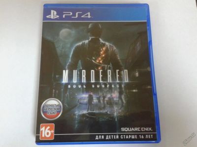 Лот: 8885994. Фото: 1. Murdered: Soul Suspect Ps4 / Лицензионный... Игры для консолей