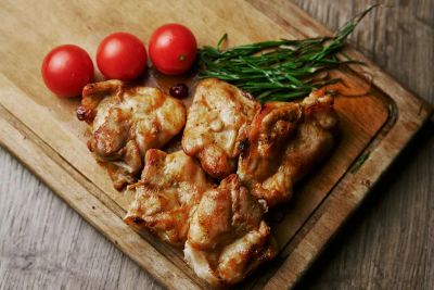 Лот: 24583419. Фото: 1. Шашлык Филе бедра куриного. Еда на заказ