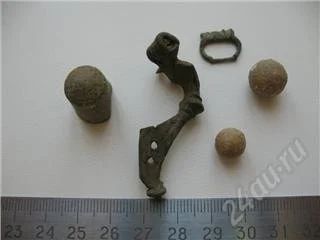 Лот: 80405. Фото: 1. пули и элементы от мушкета. Другое (антиквариат)
