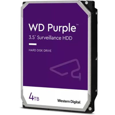 Лот: 21437086. Фото: 1. Жесткий диск WD 4TB Purple Surveillancer... Жёсткие диски