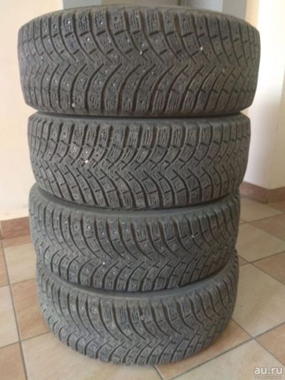 Лот: 18161075. Фото: 1. Зимняя резина шипованная Michelin... Шины