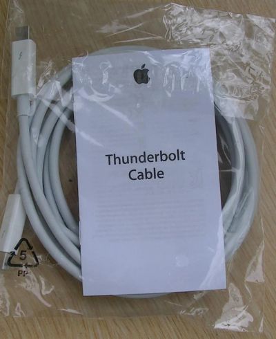Лот: 2986054. Фото: 1. Apple Thunderbolt Cable (2.0 m... Шлейфы, кабели, переходники