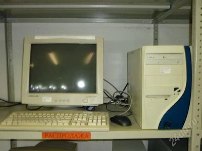 Лот: 1851002. Фото: 1. Б/У Комплект: Компьютер+Монитор. Компьютеры в сборе