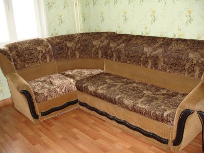 Лот: 9005059. Фото: 1. Угловой диван с креслом. Диваны