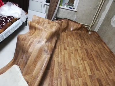 Лот: 21690642. Фото: 1. Линолеум б.у. Напольные покрытия