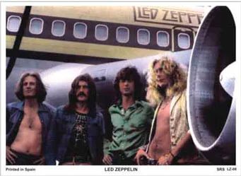 Лот: 10612535. Фото: 1. Led Zeppelin коллекционная карточка... Наклейки, фантики, вкладыши
