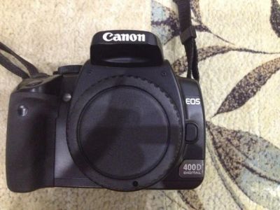 Лот: 5110946. Фото: 1. Canon 400d body обмен на айфон. Цифровые зеркальные