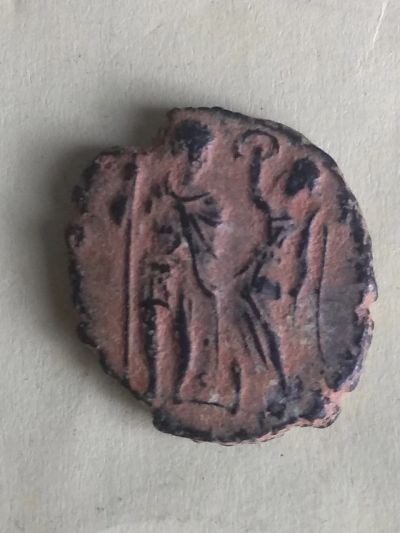 Лот: 14795967. Фото: 1. Античная монетка с Темрюкского... Античные