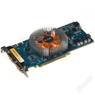 Лот: 1251802. Фото: 1. ZOTAC GeForce 9600GT 512mb, 256bit. Видеокарты