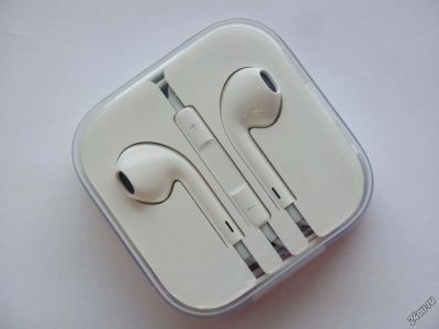 Лот: 6821267. Фото: 1. Наушники Apple EarPods Apple iPhone... Красноярск
