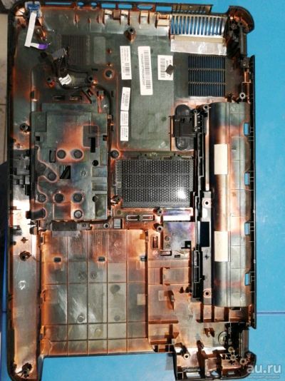 Лот: 13263405. Фото: 1. Корпус низ поддон hp g6 g6-1000... Корпуса, блоки питания