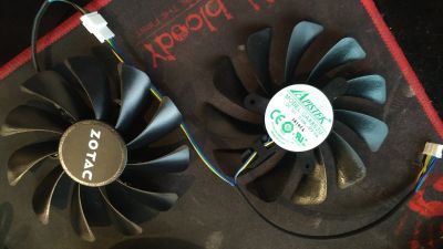 Лот: 16546331. Фото: 1. Кулер для видеокарты Zotac 1070ti... Системы охлаждения