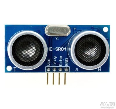 Лот: 13320823. Фото: 1. Модуль ультразвуковой, HC-SR04. Микроконтроллеры