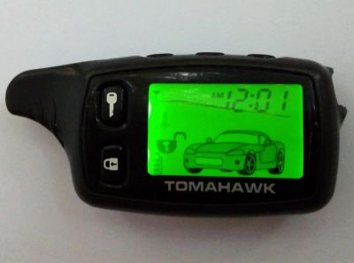 Лот: 4537423. Фото: 1. Брелок от сигнализации Tomahawk. Автомобильные сигнализации