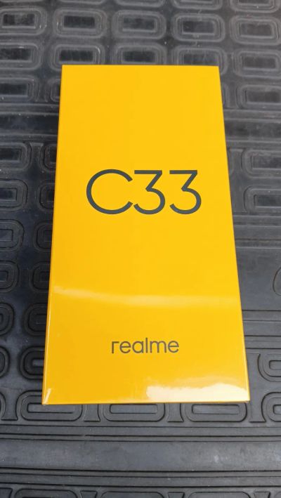 Лот: 20552245. Фото: 1. Realme C33 4/128 черный. Смартфоны