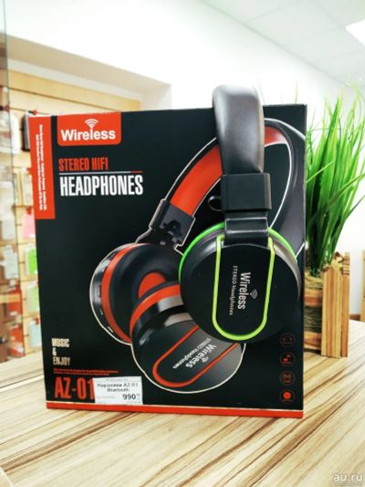 Лот: 13682197. Фото: 1. Наушники Bluetooth AZ-01. Наушники, гарнитуры