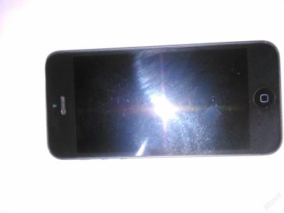 Лот: 3367965. Фото: 1. iPhone iphone 5 16Gb black Оригинал... Смартфоны