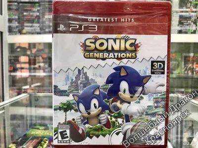 Лот: 12116084. Фото: 1. Sonic Generations игра для PS3... Игры для консолей