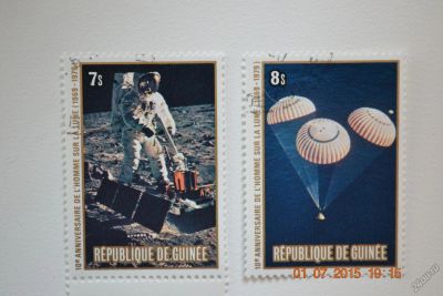 Лот: 5744679. Фото: 1. Марки Республика Гвинея 1980г... Марки