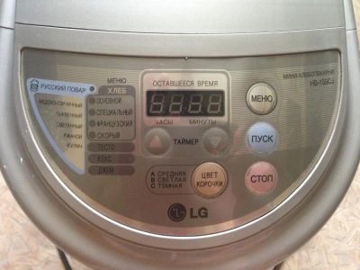 Лот: 6066630. Фото: 1. Хлебопечка LG - model HB-155CJ... Кухонная
