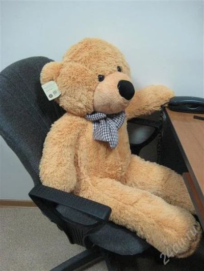 Лот: 2388013. Фото: 1. Мягкая игрушка Медведь 1м. BOYDS... Мягкие