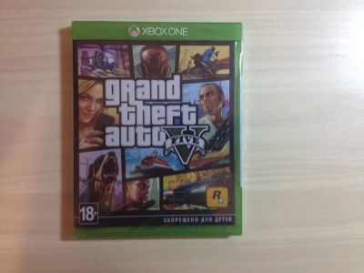 Лот: 6526113. Фото: 1. GTA V для XBOX ONE (новый диск... Игры для консолей