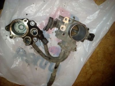 Лот: 6278279. Фото: 1. дросельная заслонка Toyota 5a. Двигатель и элементы двигателя