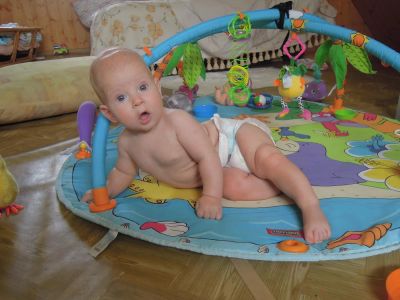 Лот: 7575997. Фото: 1. большой развивающий коврик tiny... Развивающие коврики