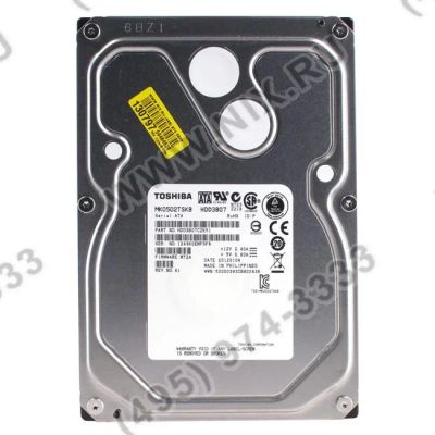 Лот: 11570605. Фото: 1. Жесткий диск Toshiba MK0502TSKB... Жёсткие диски (HDD)