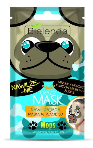 Лот: 19120997. Фото: 1. Bielenda Crazy Mask Увлажняющая... Уход за лицом 