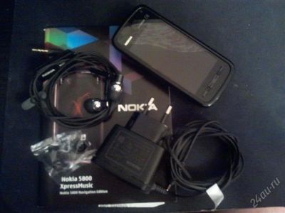 Лот: 881424. Фото: 1. nokia 5800 XpessMusic. Смартфоны