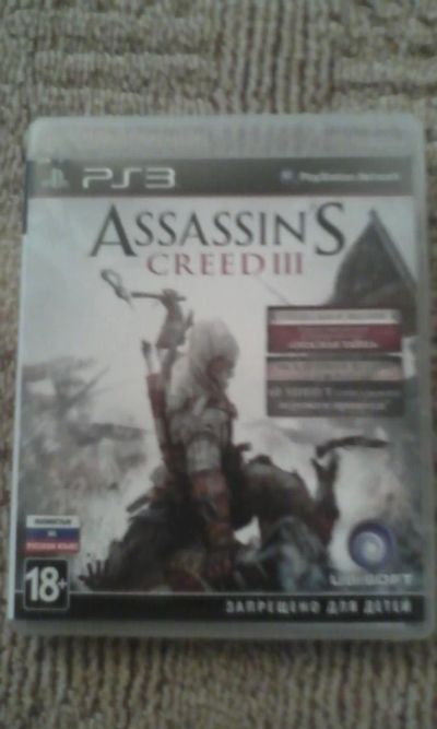 Лот: 4328541. Фото: 1. Assassin creed 3 ps3. Игры для консолей