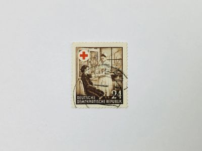 Лот: 23594019. Фото: 1. 1-я годовщина основания Красного... Марки