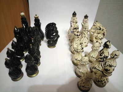 Лот: 18373301. Фото: 1. Шахматные фигуры. Шахматы, шашки, нарды