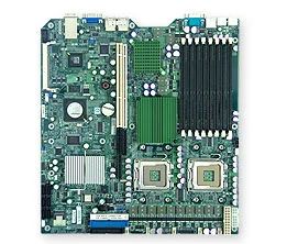 Лот: 5436333. Фото: 1. Материнская плата Supermicro X7DBR-3... Материнские платы