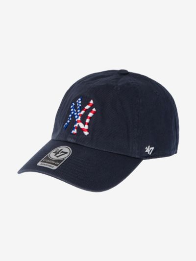 Лот: 25392360. Фото: 1. Бейсболка 47 BRAND B-SPGBN17GWS-NYA... Другое (спортивная одежда)