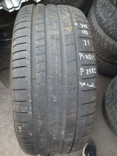 Лот: 23518348. Фото: 1. 1шт 275-45-21 Pirelli P Zero PZ4... Шины
