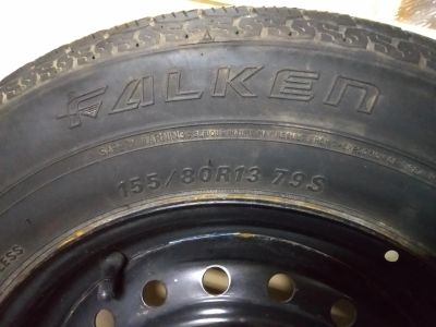 Лот: 17541558. Фото: 1. Колеса 155/80 R13 Falken Sincera... Шины на дисках