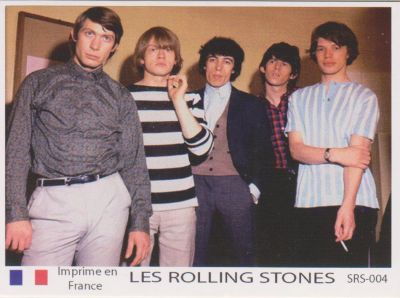 Лот: 10613539. Фото: 1. Rolling Stones коллекционная карточка... Наклейки, фантики, вкладыши