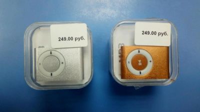 Лот: 11390324. Фото: 1. MP3 плеер (стилизовано под Ipod... Плееры