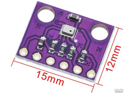 Лот: 17598734. Фото: 1. BMP280 3.3V I2C Датчик Температуры... Другое (радиодетали  (электронные компоненты))