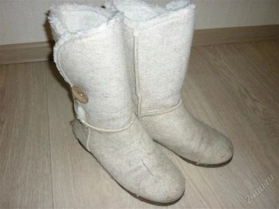 Лот: 2409247. Фото: 1. Валенки на широкую голень р.38. Угги, унты, валенки