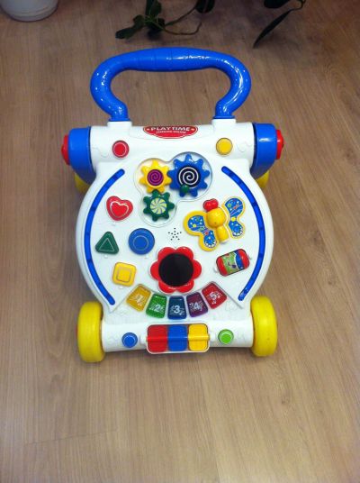 Лот: 12075596. Фото: 1. Ходунки-каталка PlayTIME Learning... Ходунки, прыгунки, качели