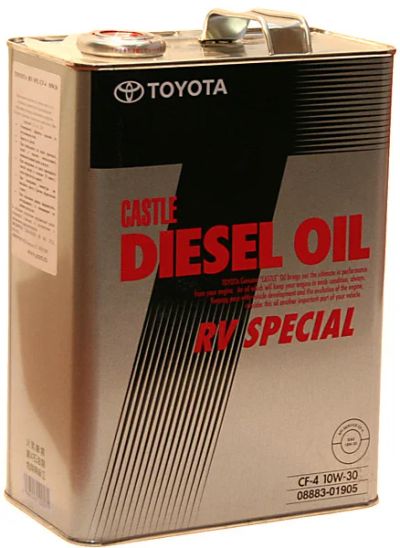 Лот: 4678756. Фото: 1. Toyota Diesel Oil RV Special CF-4... Масла, жидкости